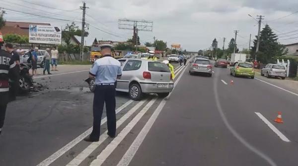 prahova accident cu patru raniti pe dn 1 la barcanesti