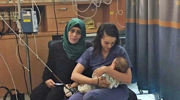 o asistenta medicala israeliana face valuri in israel dupa ce alapteaza un bebelus palestinian