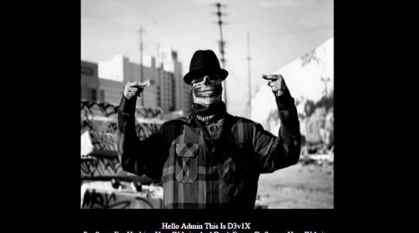 site ul inspectoratului judetean bihor spart de un hacker