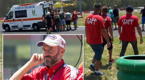 max biaggi campion de 6 ori la moto gp a suferit un grav accident