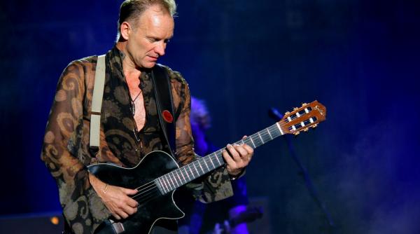 celebrul cantaret sting va sustine un nou concert in romania