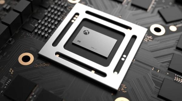 microsoft a prezentat noua sa consola de jocuri video xbox one x care va concura cu produsele sony