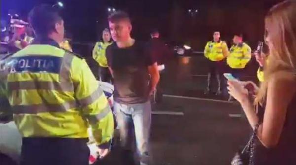 video o noua filmare a scandalului boureanu momentul in care fostul deputat e pus la pamant de politist