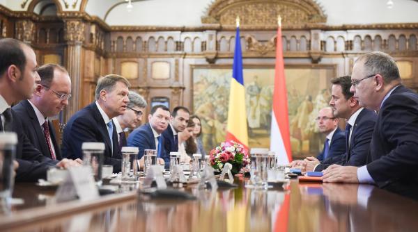 presedintele iohannis avem o situatie dificila premierul luxemburghez este important sa gasiti curand stabilitatea politica