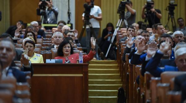 motiunea de cenzura dezbatuta si votata miercuri