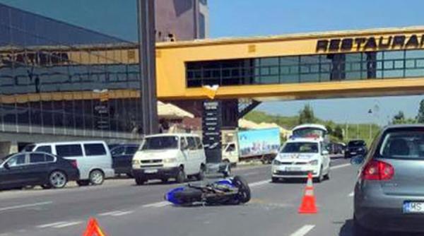 motociclist accidentat grav la iesirea din targu mures