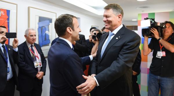 iohannis am aratat in discutia cu macron toata deschiderea pe dosarul privind muncitorii detasati