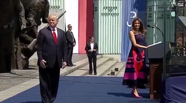 trump polonia este inima geografica a europei