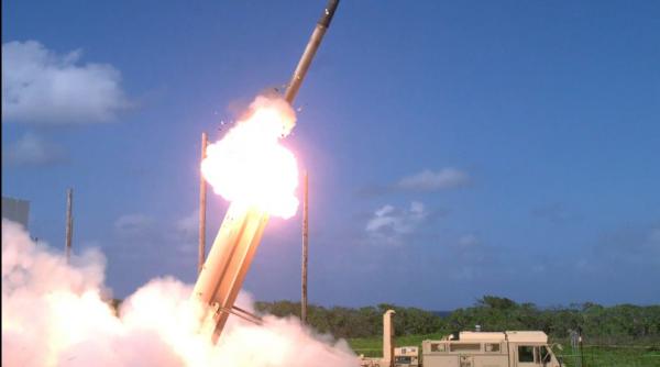 sua anunta un test reusit al sistemului thaad