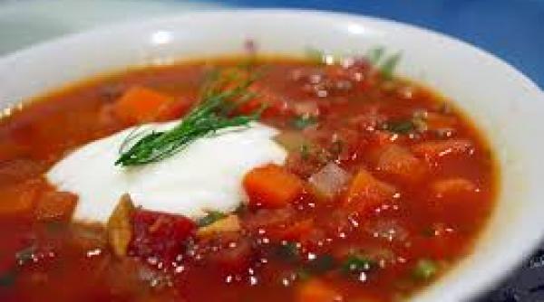 reteta zilei bors rosu