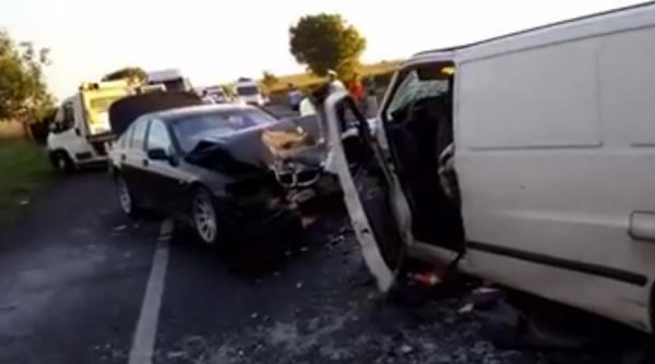 buzau accident cu 8 victime pe dn 2 la oreavu