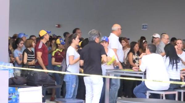 venezuela centrele de vot pentru o consultare populara neoficiala impotriva guvernului presedintelui maduro s au deschis