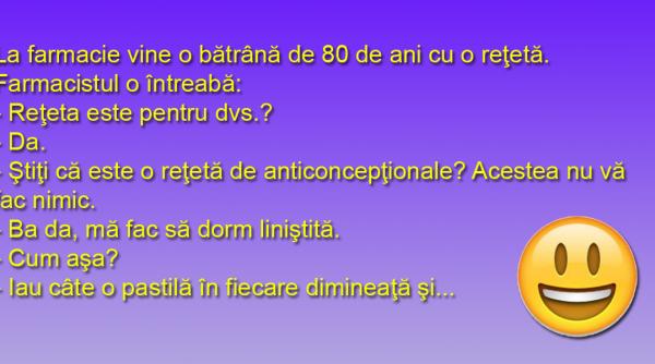 bancul zilei somn linistit