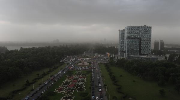 avertizare nowcasting cod galben de furtuna in bucuresti