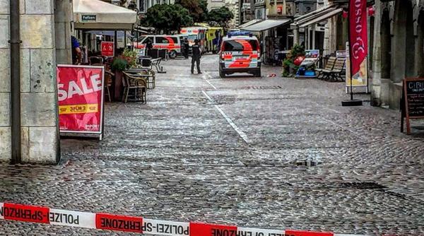 un azilant inarmat cu o drujba a ranit mai multi oameni intr un orasel din elvetia