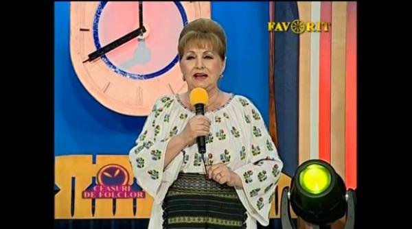 o indragita cantareata de muzica populara a murit in aceasta dimineata