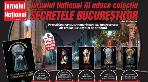 secretele bucurestilor o colectie de carti pasionante cutremuratoare si intrigante de miercuri cu jurnalul national