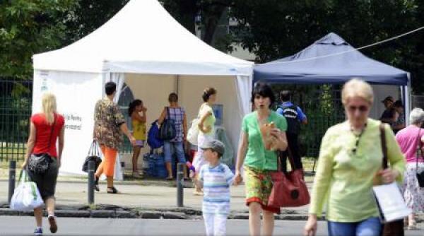 pmb zeci de containare anticanicula si corturi in capitala