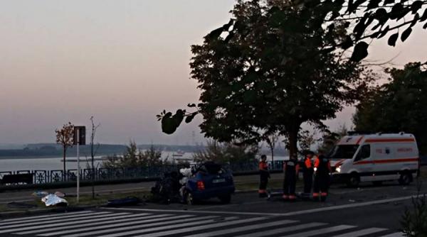 galati doi soferi morti intr un accident rutier pe faleza dunarii