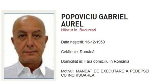 puiu popoviciu a fost eliberat pe cautiune si este sub control judiciar