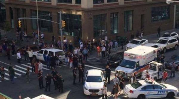 explozie la new york cel putin un ranit fortele de ordine sunt in alerta