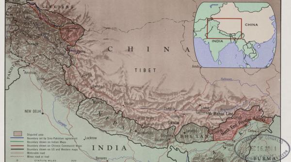 tesiuni in crestere la granita dintre china si india in himalaya