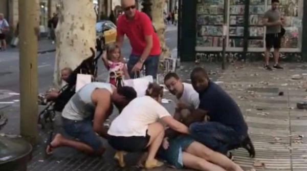 atentat la barcelona a fost identificat al 3 lea roman ranit in atacul terorist