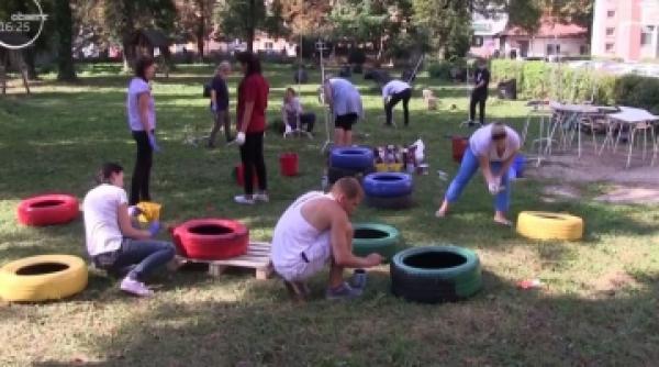 mobilizare impresionanta la brasov unde zeci de voluntari au venit sa faca curatenie intr un spital