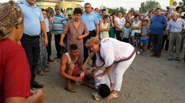atitudine incalificabila a unei asistente de pe o ambulanta din teleorman