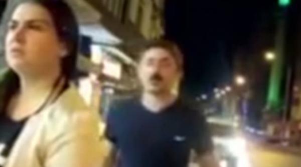 video momentul crancen in care un barbat este secerat de un sofer grabit