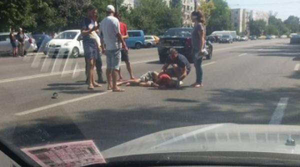 accident teribil in constanta un barbat a fost luat pe sus de pe trecerea de pietoni si aruncat 10 metri prin aer