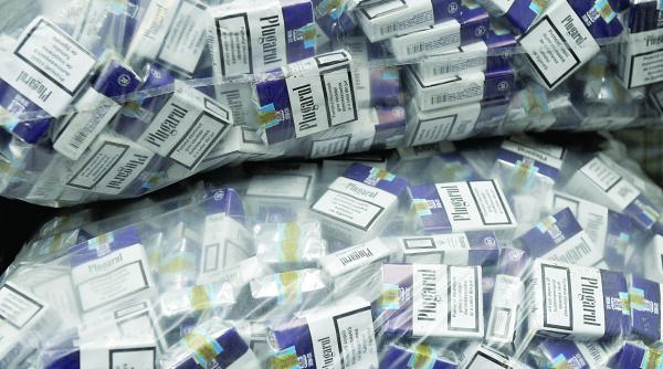 contrabanda cu tigari reincepe sa creasca