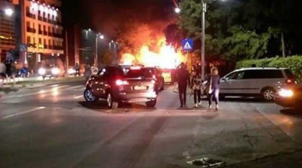 constanta o fetita de sase ani a murit carbonizata intr un incendiu izbucnit la o rulota