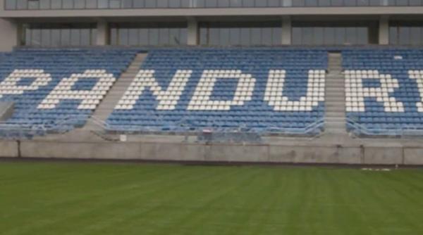 incredibil de ce a disparut numele clubului pandurii de pe scaunele noului stadion