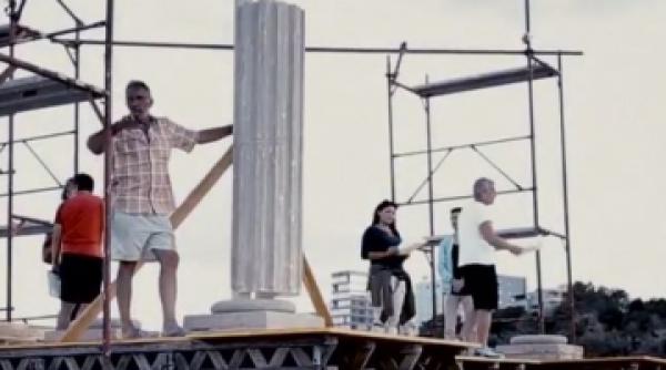 plaja din constanta se transforma in scena de teatru la 2000 de ani de la moartea poetului ovidiu