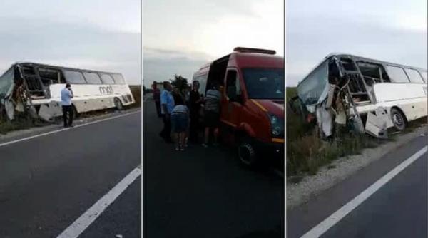 impact violent intre un autocar cu pasageri din serbia si un camion in satu mare sunt cel putin 13 victime a fost activat planul rosu de interventie