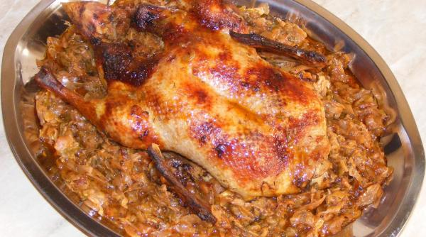 reteta zilei rata pe varza