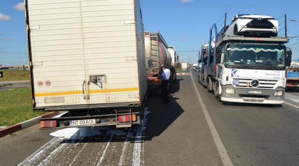 carambol pe o sosea din judetul arad