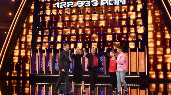 premii in valoare de 122 633 lei la prima editie a emisiunii the wall marele zid