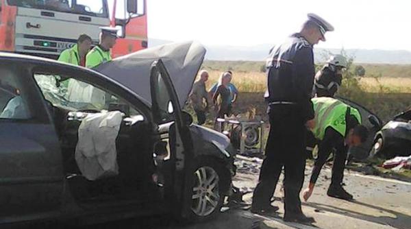 accident cu trei masini in bihor circulatia rutiera a fost intrerupta