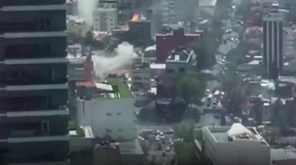 cutremur in mexic 40 de cladiri distruse si peste 500 avariate in capitala tarii