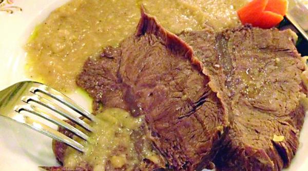 reteta zilei rasol de vitel cu sos vanatoresc