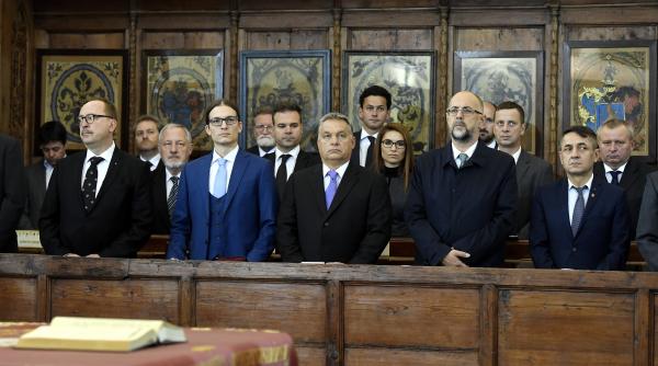 premierul viktor orban a participat la sfintirea bisericii celei mai noi congregatii reformate din romania