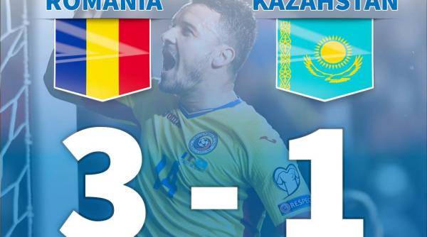 romania kazahstan 3 1 budescu a facut show