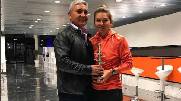 primul telefon dat de simona halep dupa ce a devenit numarul unu mondial tata am reusit