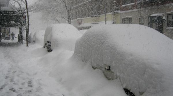 arges strat de zapada de 23 de centrimetri in fagaras troienele ajung pana la un metru