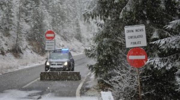 video transalpina inchisa din cauza ninsorii