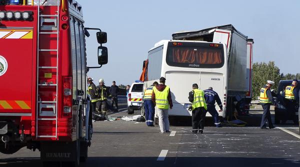 accident mortal in ungaria un tir romanesc implicat in evenimentul rutier