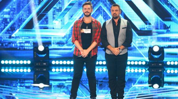 horia brenciu isi intalneste sosia pe scena x factor