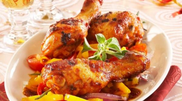 reteta zilei pui in sos de bere